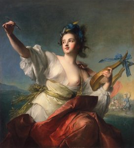 Terpsícore, musa de la danza de Jean Marc Nattier